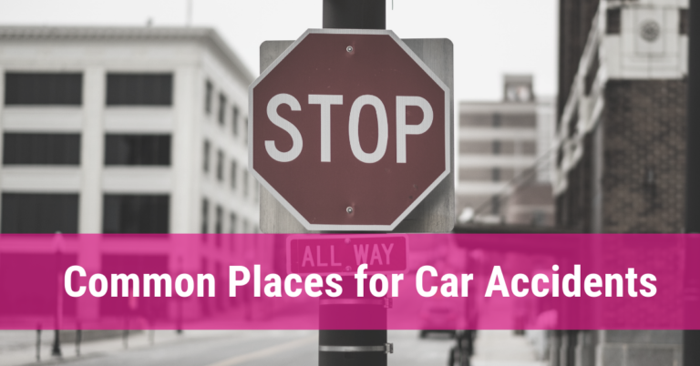 Common Places for a Car Accident
